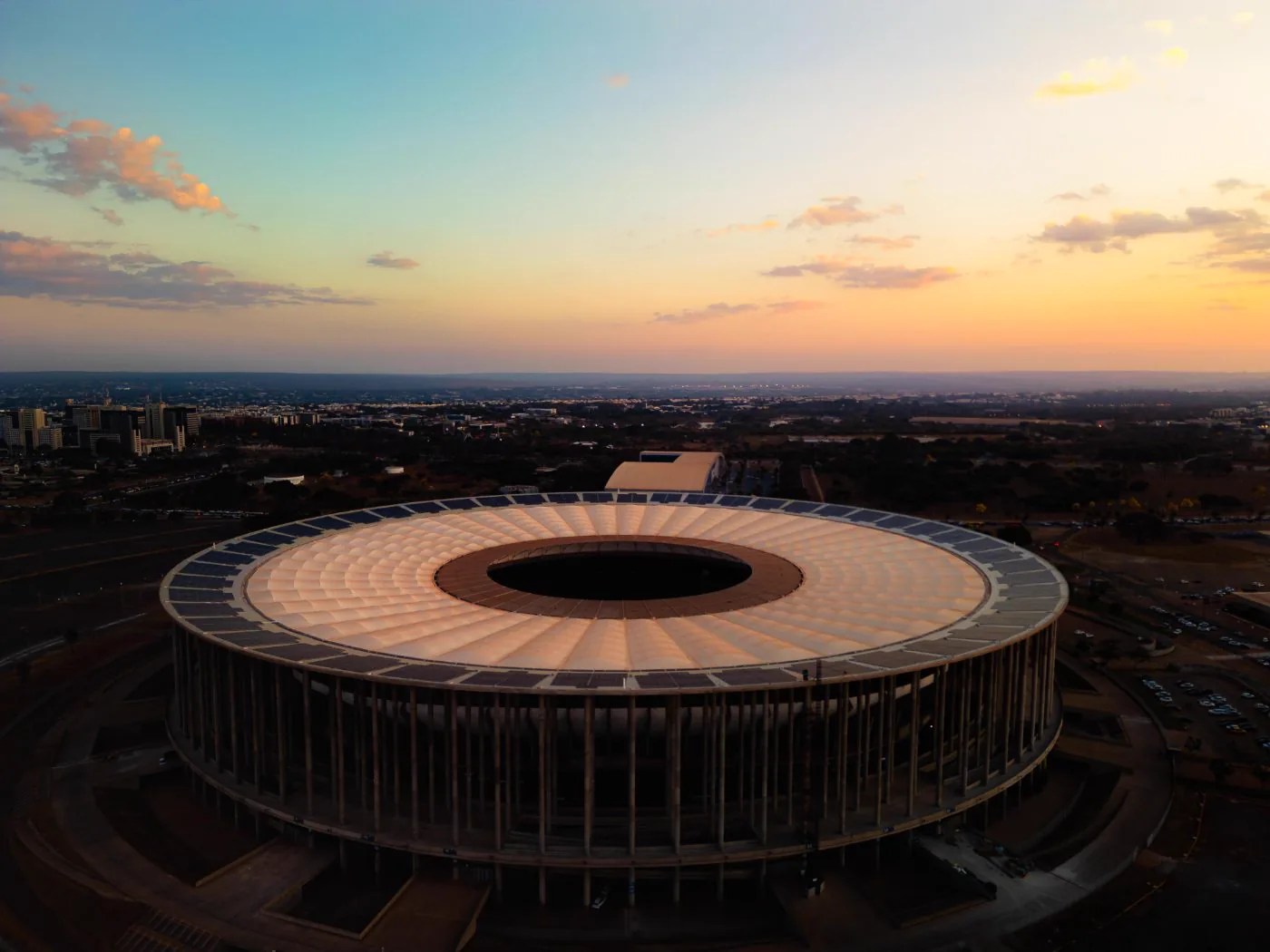 Arena BRB Mané Garrincha — usina fotovoltaica instalada pela W.L Energy
